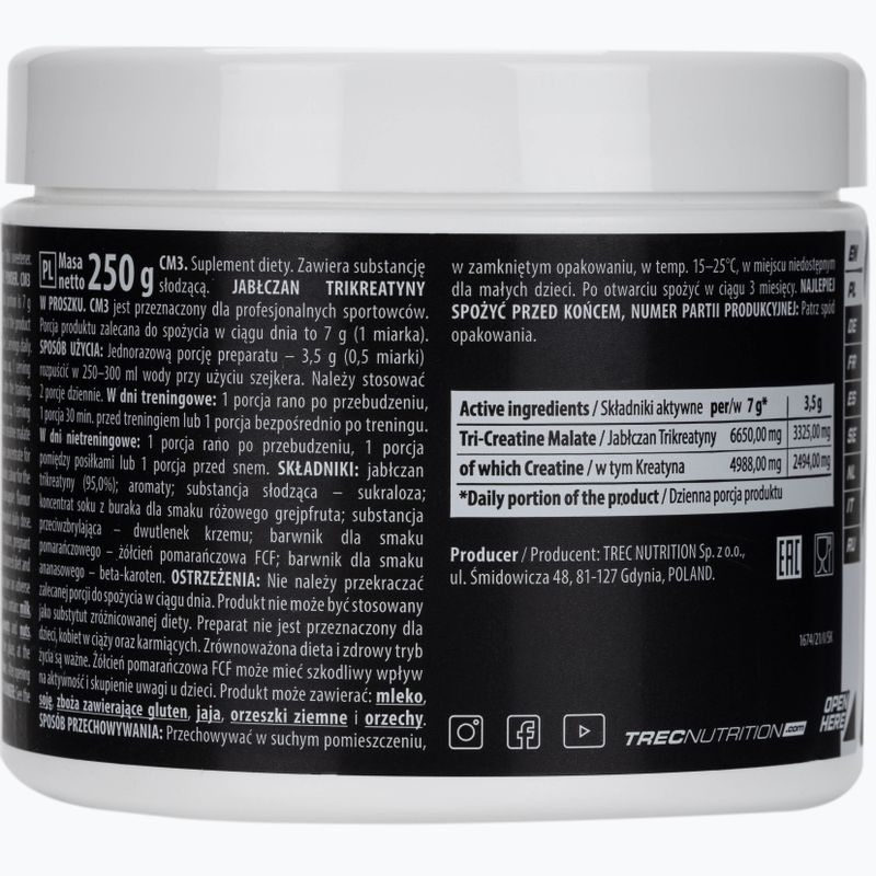 CM3 prášek Trec kreatin 250g bílá kola TRE/336#BICOL 2