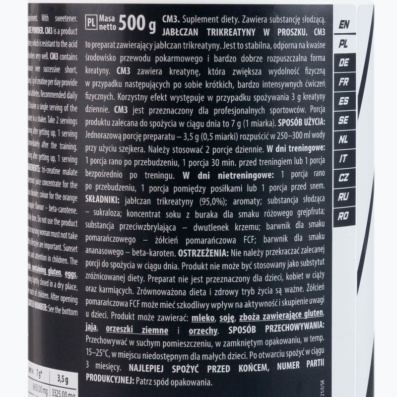 CM3 prášek Trec kreatin 500g oranžový TRE/337#POMAR 2