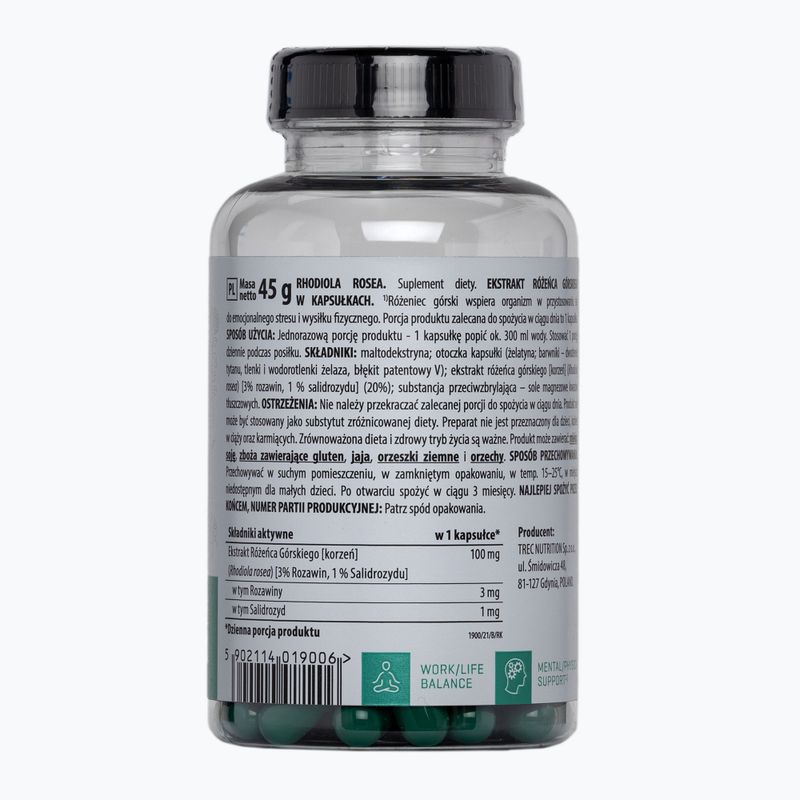Vitality Rhodiola Rosea Trec rozchodnice růžová 90 kapslí TRE/884 2
