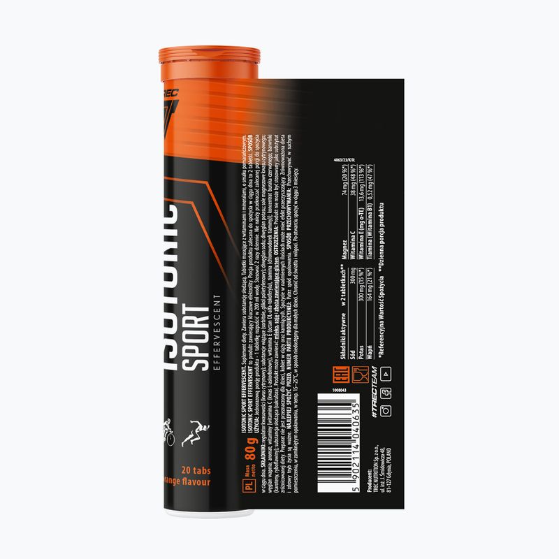 Trec Isotonic Sport Effervescent 20 tablet orange 2