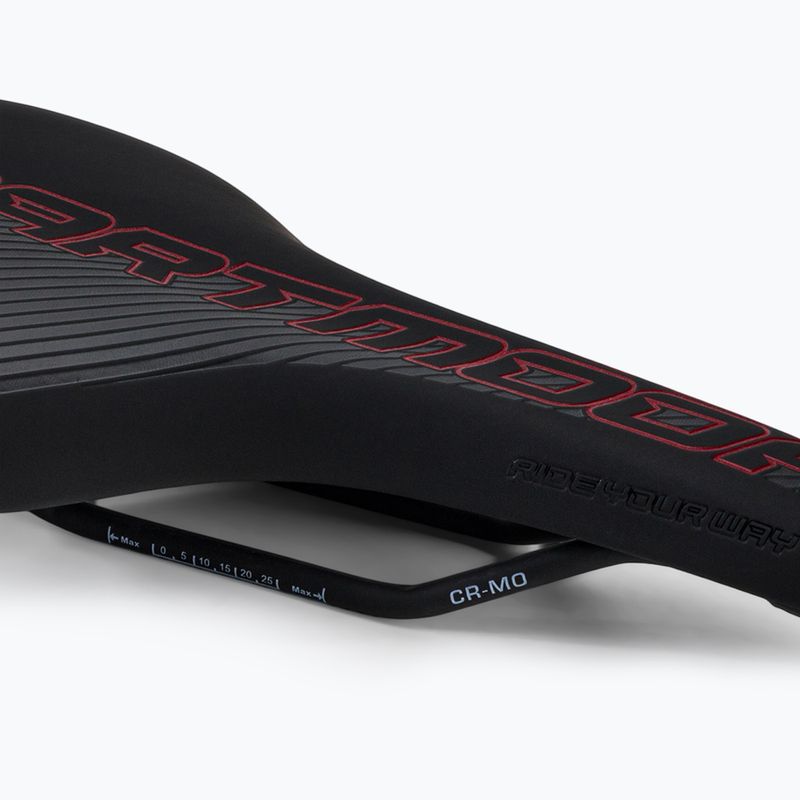 DARTMOOR Arrow černo-červené sedlo na kolo DART-A2578 5