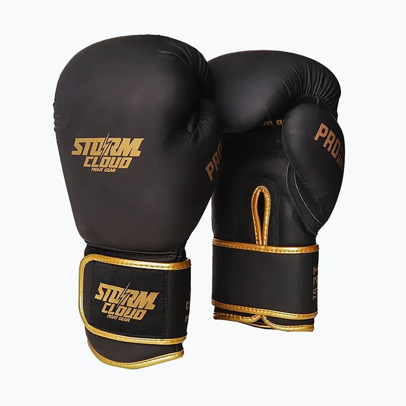 Boxerské rukavice StormCloud Boxing Pro black/gold 2