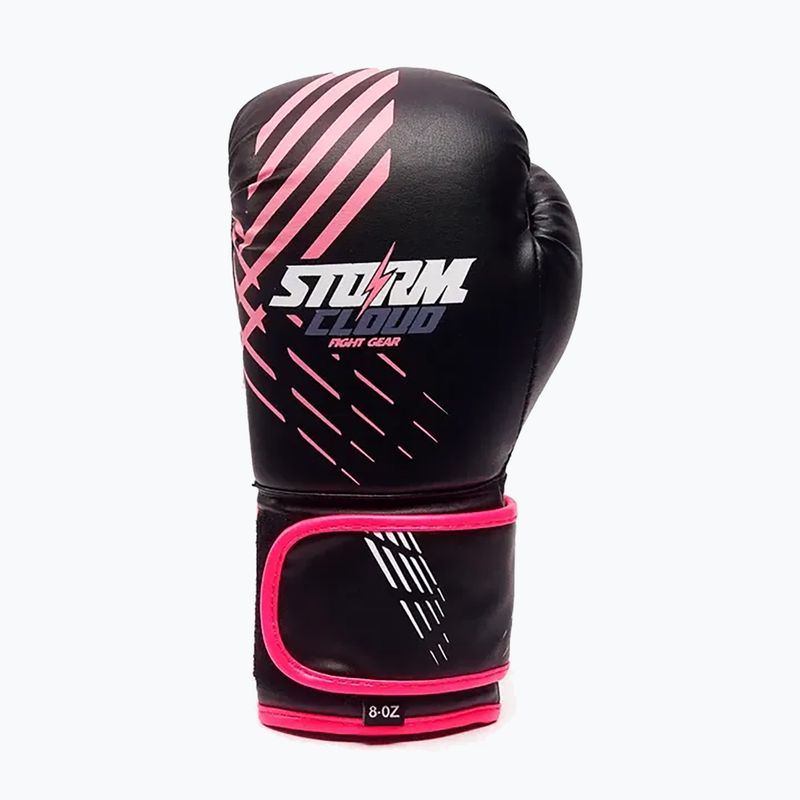 Boxerské rukavice StormCloud Lynx black/pink 2