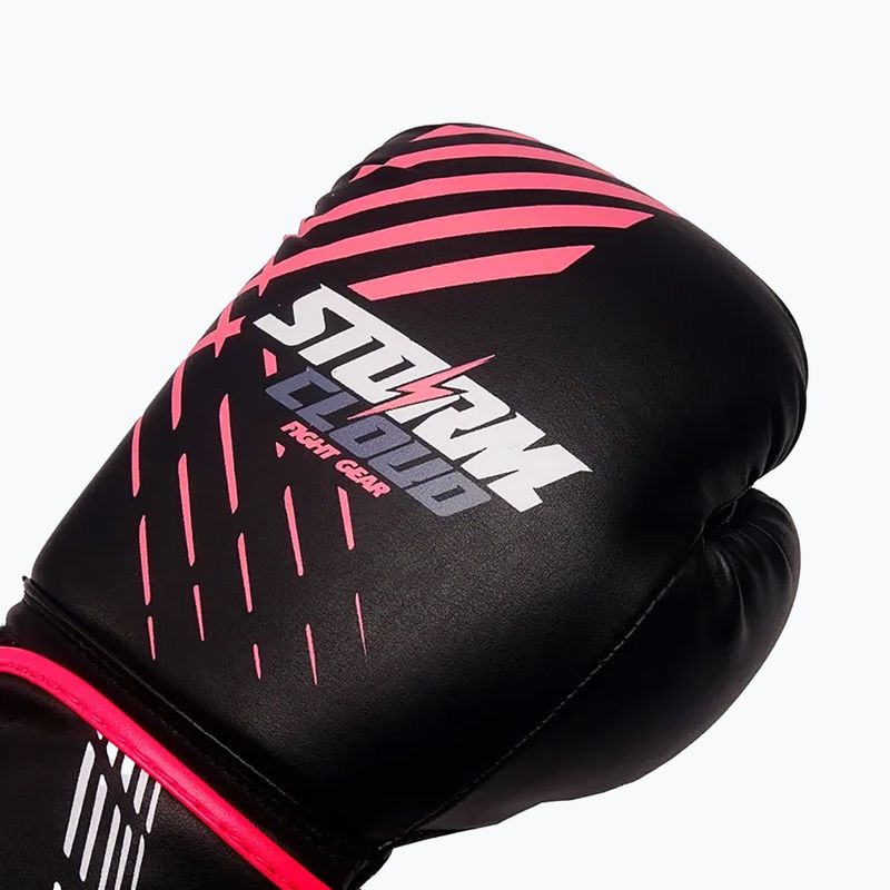 Boxerské rukavice StormCloud Lynx black/pink 3