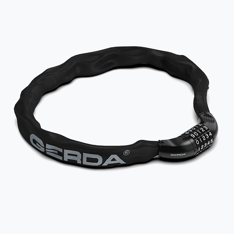 Zámek na kolo GERDA Contra Combo 900/6C black