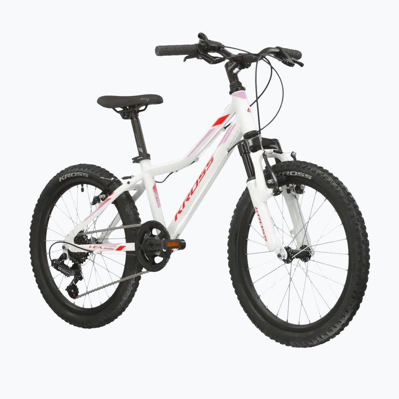 Dětské kolo KROSS Lea Mini 2.0 white/red/gloss 2