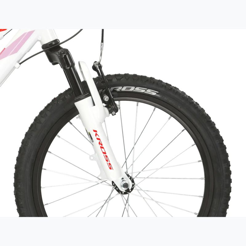 Dětské kolo KROSS Lea Mini 2.0 white/red/gloss 6