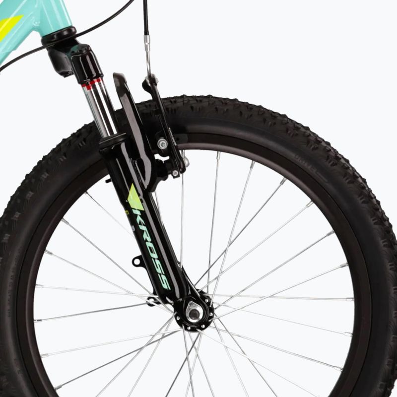 Dětské kolo KROSS Lea Mini 2.0 celadon/lime/gloss 6