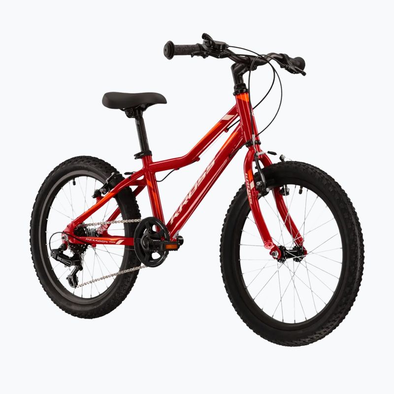Dětské kolo KROSS Hexagon Mini 1.0 red/white/gloss 2