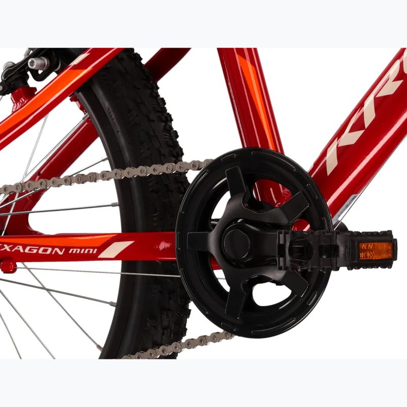 Dětské kolo KROSS Hexagon Mini 1.0 red/white/gloss 7