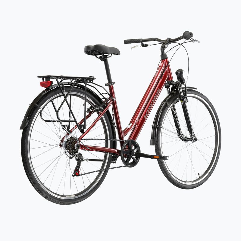 Městské kolo KROSS Sentio 1.0 ruby/grey/gloss 3