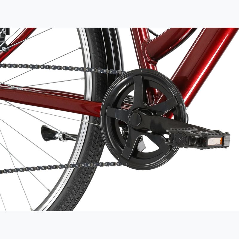 Městské kolo KROSS Sentio 1.0 ruby/grey/gloss 8