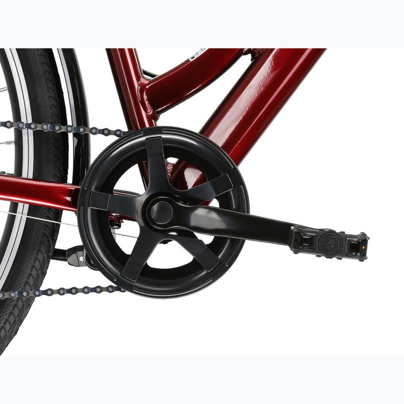 Městské kolo KROSS Sentio 1.0 ruby/grey/gloss 9