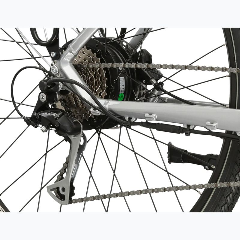Elektrokolo KROSS Sentio Hybrid 2.0 el. 504 Wh silver/black/gloss 8