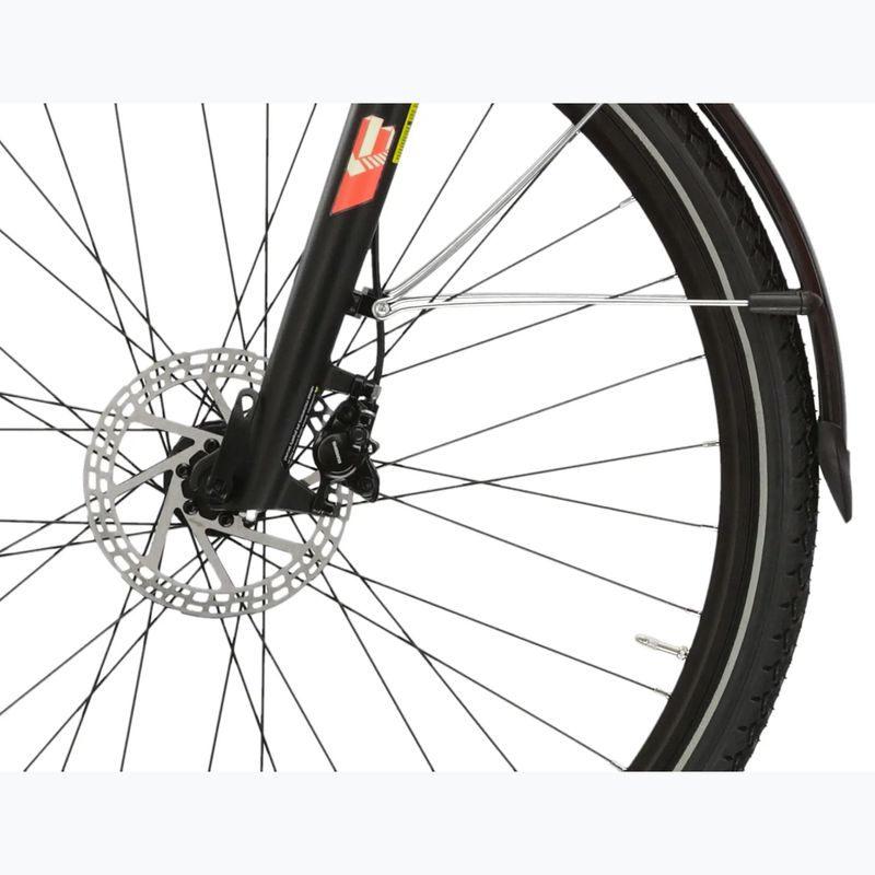 Elektrokolo KROSS Sentio Hybrid 2.0 el. 504 Wh coral/yellow/matte 8