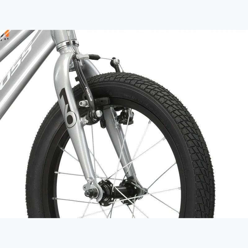 Dětské kolo KROSS Racer 4.0 silver/white/gloss 4
