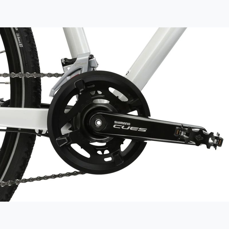 Dámské krosové kolo KROSS Evado 7.0 In white/turquoise/gloss 10