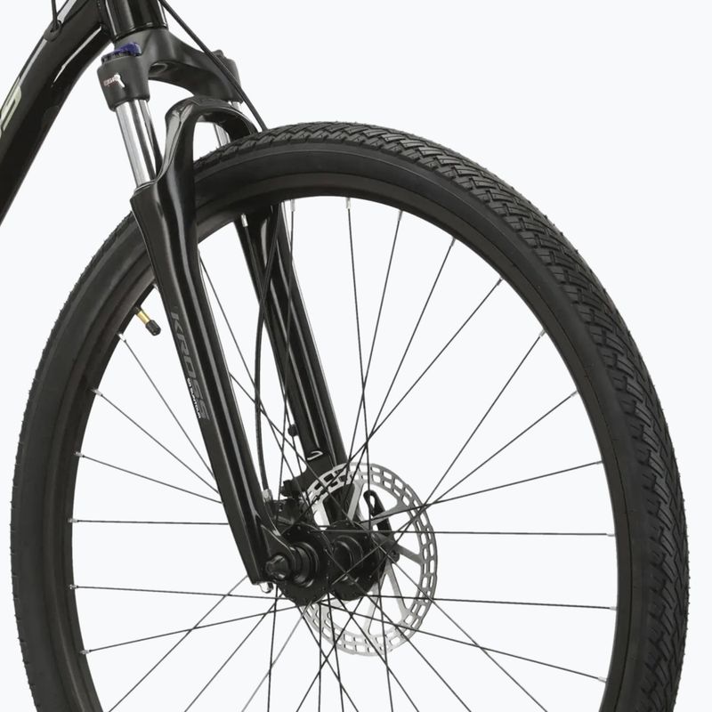 Krosové kolo KROSS Evado 5.0 black/green/gloss 5