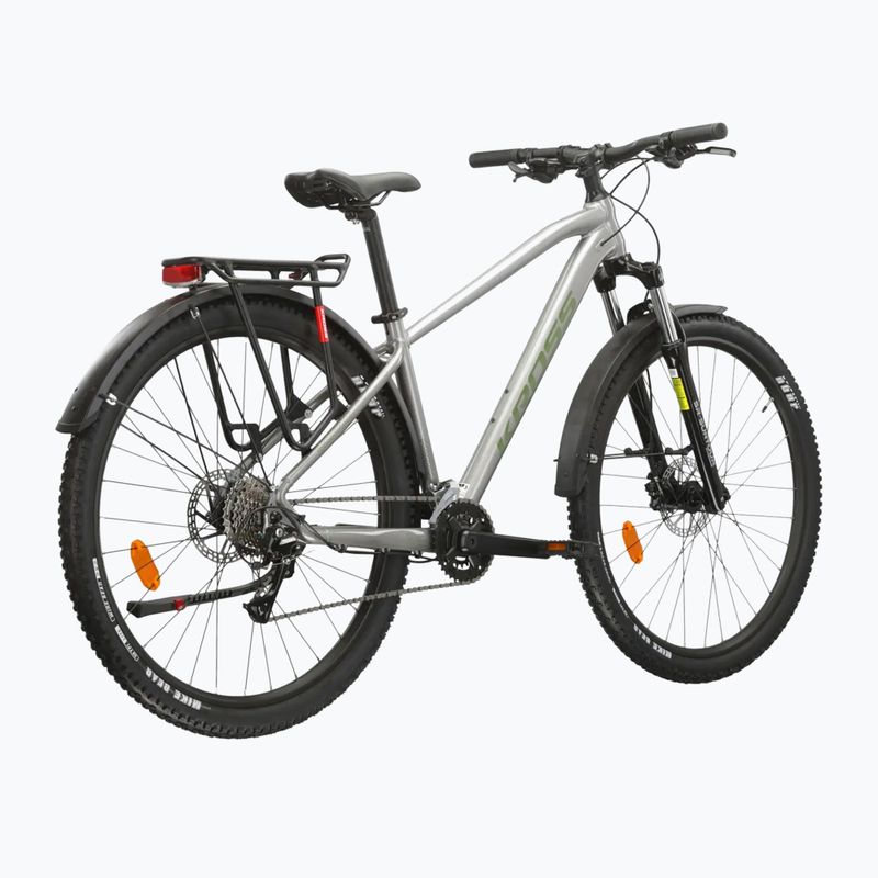 Horské kolo KROSS Hexagon 4.0 EQ 27,5" silver/green/gloss 3