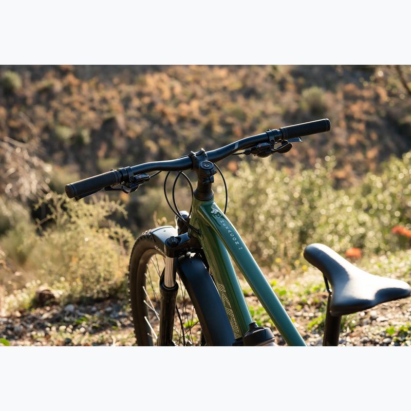 Horské kolo KROSS Hexagon 4.0 EQ 27,5" green/silver/gloss 19