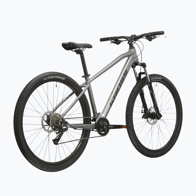 Horské kolo KROSS Hexagon 3.0 27,5" 2024 grey/navy/gloss 3