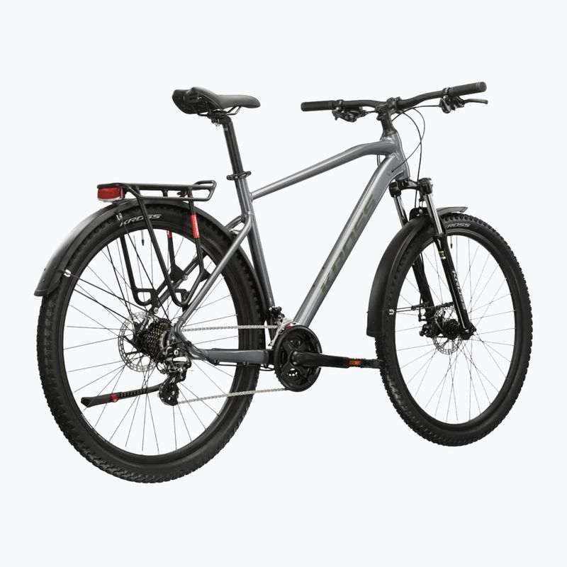 Horské kolo KROSS Hexagon 2.0 EQ 27,5" grey/dark grey/gloss 3