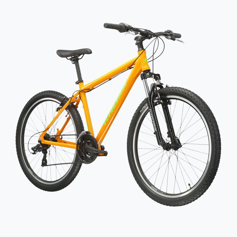 Horské kolo KROSS Hexagon 1.0 26" orange/green/gloss 2