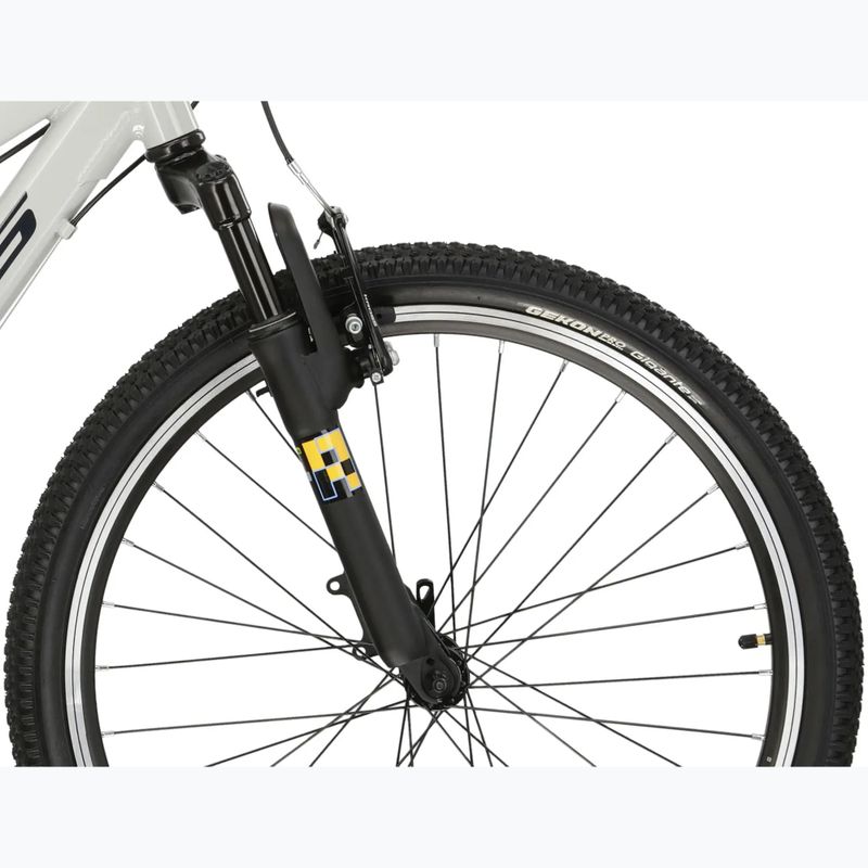 Dětské kolo KROSS Dust Jr 1.0 grey/black/gloss 6