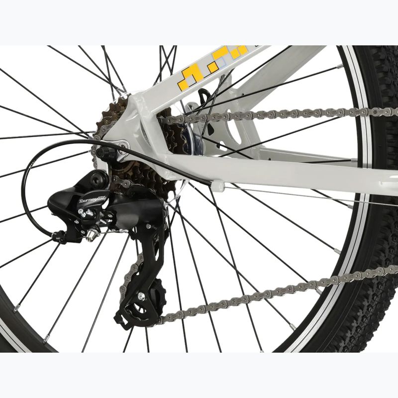 Dětské kolo KROSS Dust Jr 1.0 grey/black/gloss 7