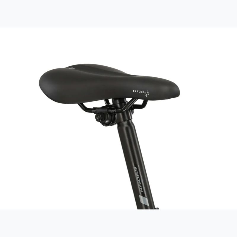 Dětské kolo KROSS Dust Jr 1.0 grey/black/gloss 10