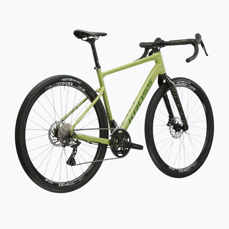 Gravelové kolo KROSS Esker 6.0 2024 khaki/green/gloss 3