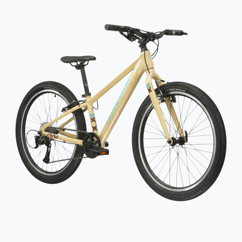 Dětské kolo KROSS Level Jr 1.0 beige/red/gloss 2