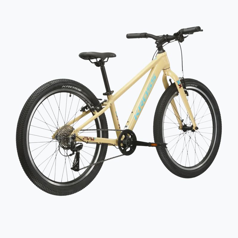 Dětské kolo KROSS Level Jr 1.0 beige/red/gloss 3
