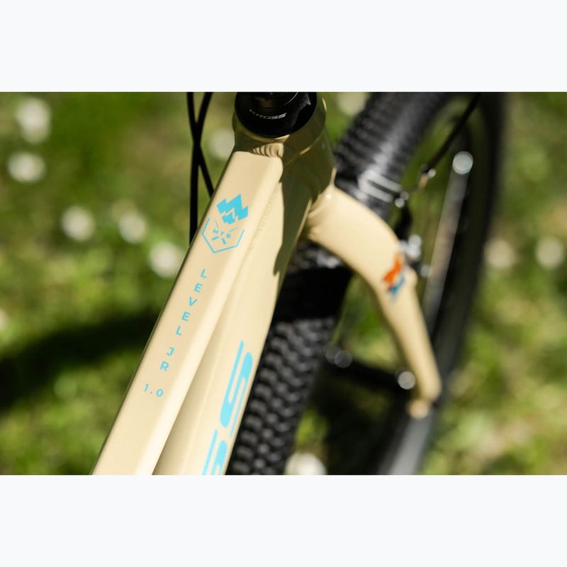 Dětské kolo KROSS Level Jr 1.0 beige/red/gloss 15