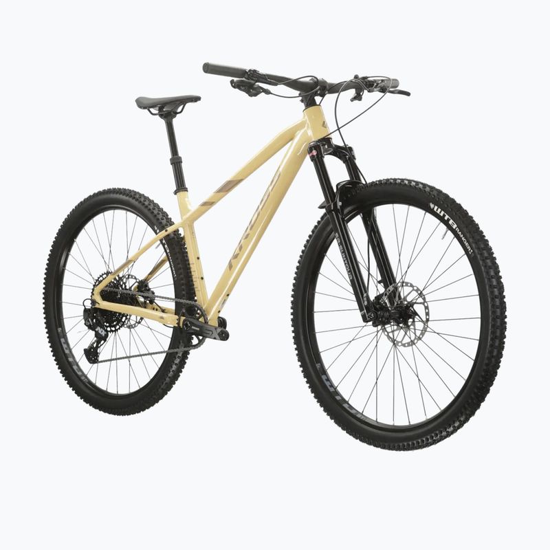 Dámské horské kolo KROSS Level 6.0 beige/brown/gloss 2