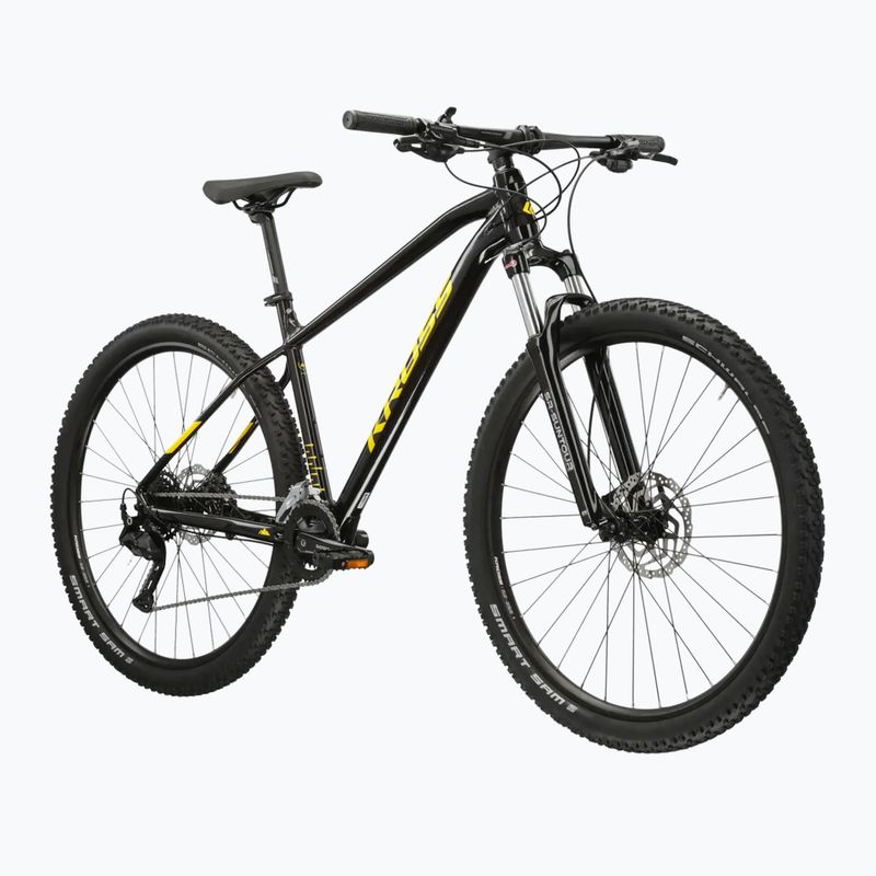 Horské kolo KROSS Level 2.0 black/yellow/gloss 2