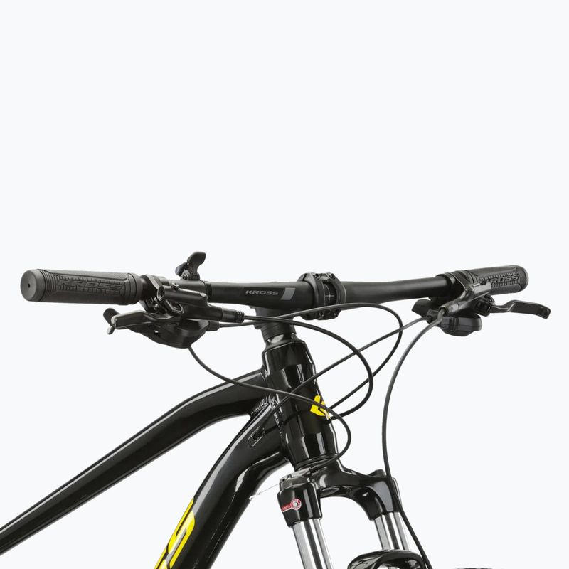 Horské kolo KROSS Level 2.0 black/yellow/gloss 4