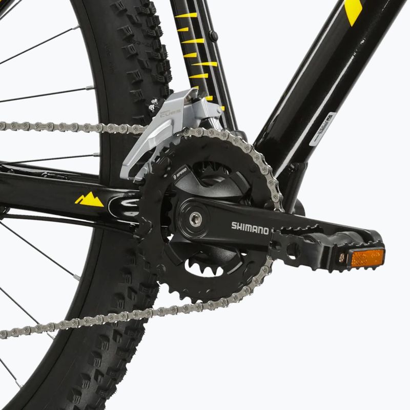 Horské kolo KROSS Level 2.0 black/yellow/gloss 9