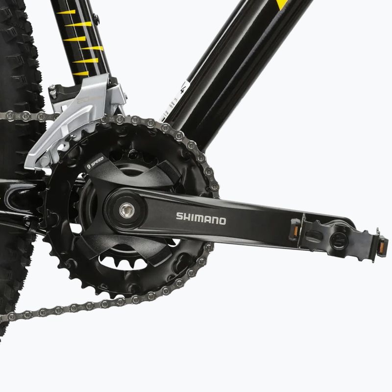 Horské kolo KROSS Level 2.0 black/yellow/gloss 10