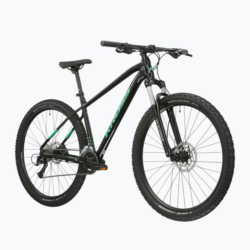 Horské kolo KROSS Level 1.0 black/green/gloss 2