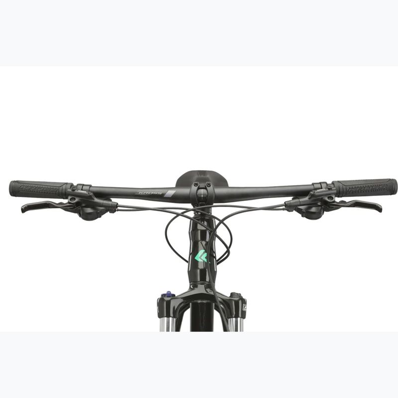Horské kolo KROSS Level 1.0 black/green/gloss 5