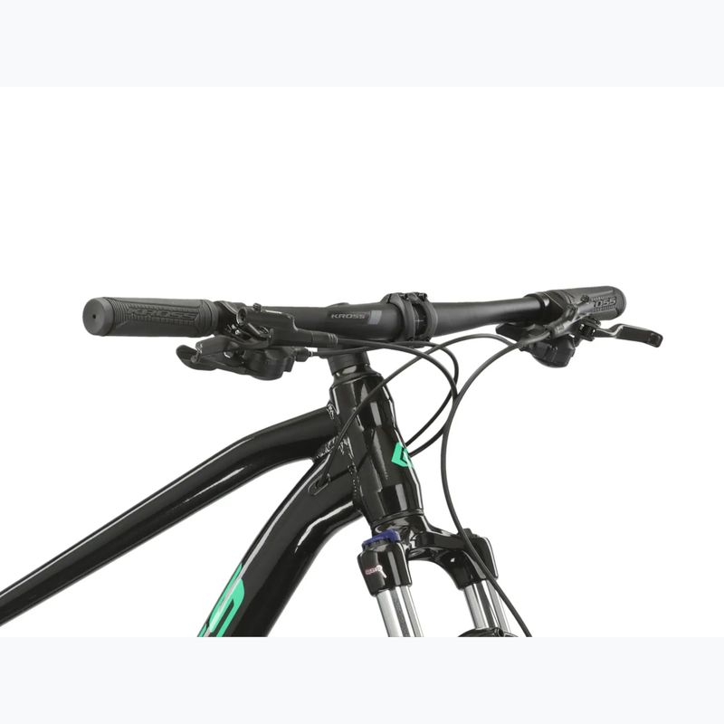 Horské kolo KROSS Level 1.0 black/green/gloss 6