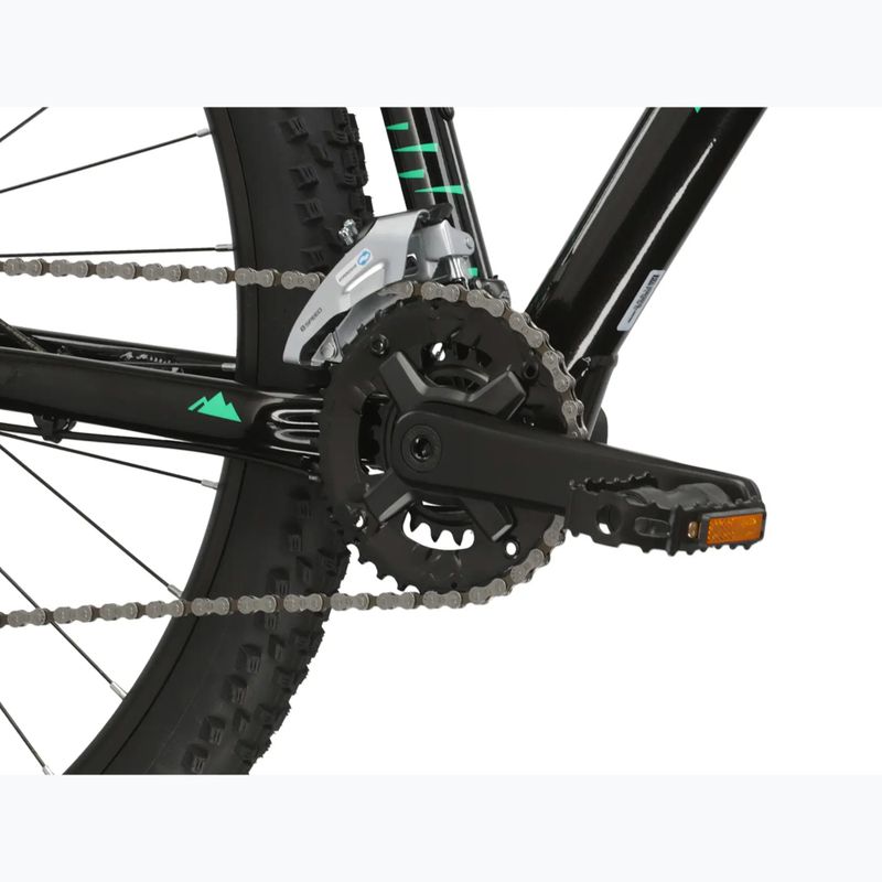 Horské kolo KROSS Level 1.0 black/green/gloss 12