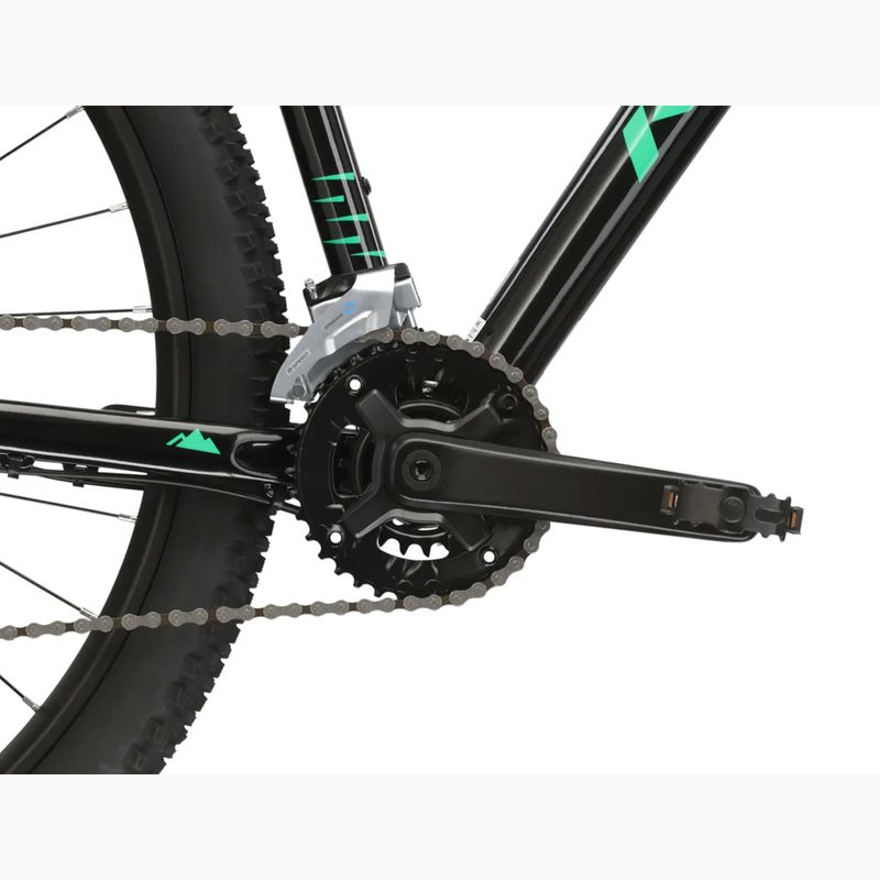 Horské kolo KROSS Level 1.0 black/green/gloss 13