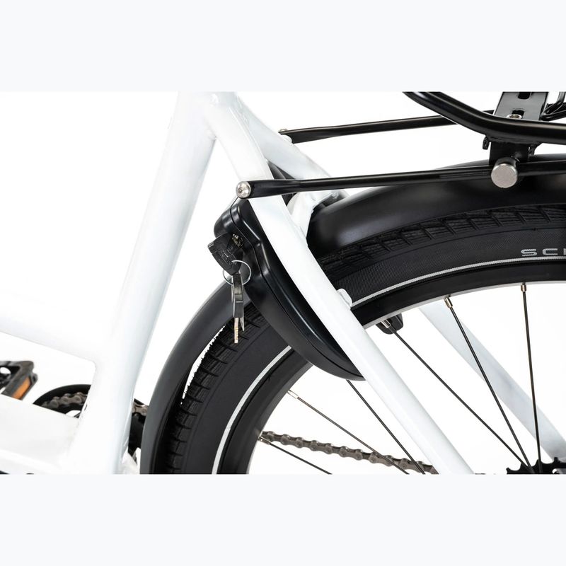 Elektrokolo KROSS E-Cargo Space Platform el. white/black/gloss 16