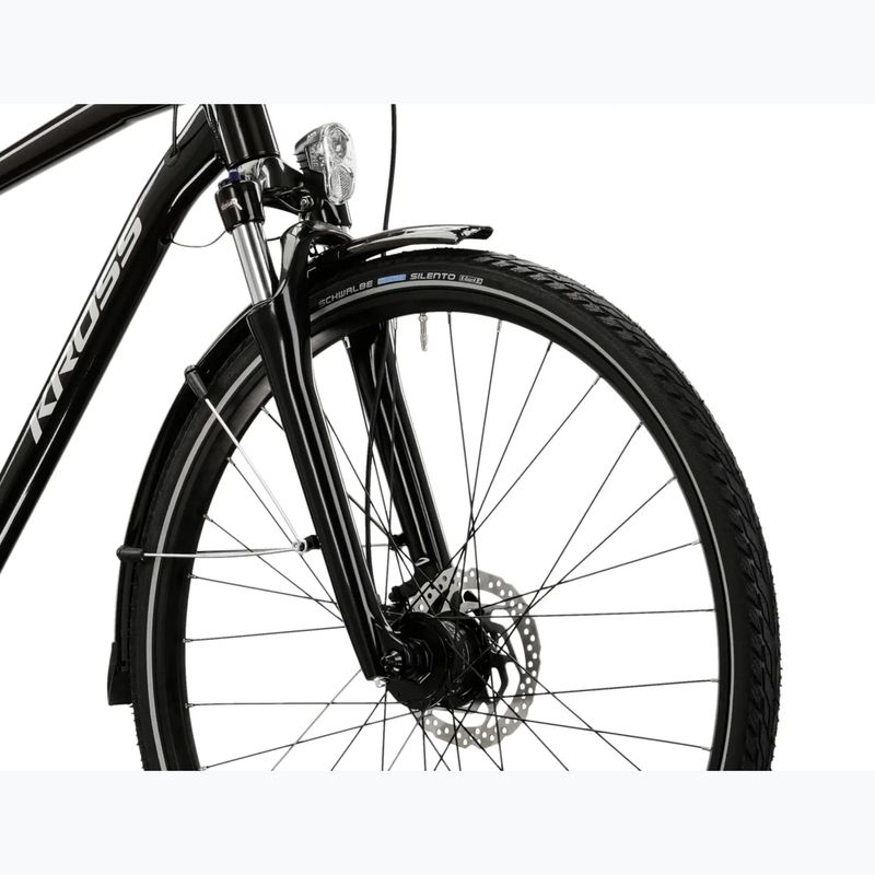 Pánské trekingové kolo KROSS Trans 7.0 Bg black/grey/gloss 5