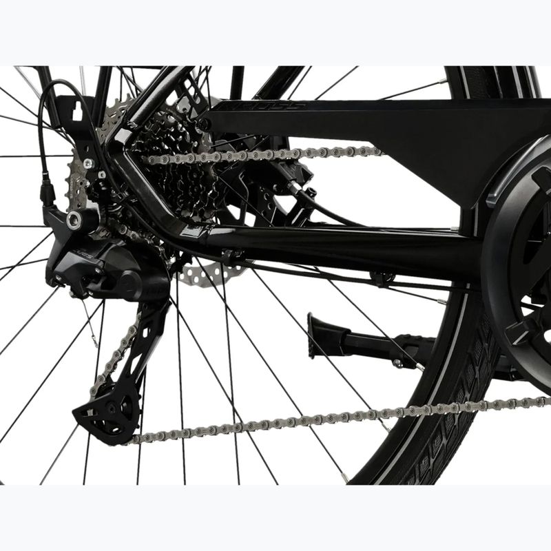 Pánské trekingové kolo KROSS Trans 7.0 Bg black/grey/gloss 8