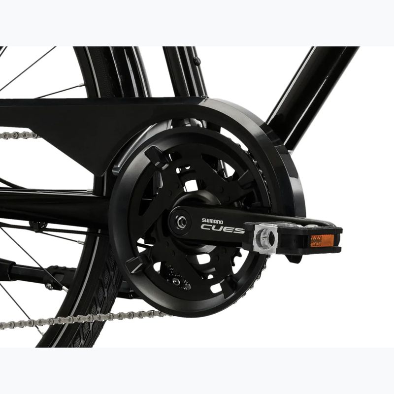 Pánské trekingové kolo KROSS Trans 7.0 Bg black/grey/gloss 9