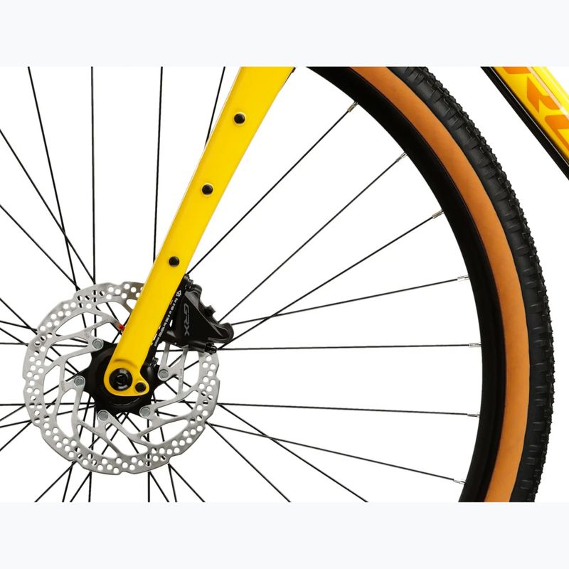 Gravelové kolo KROSS Esker 4.0 yellow/orange/gloss 8