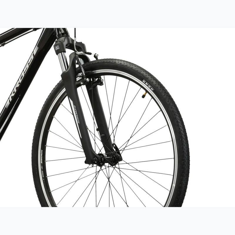 Městské kolo pánské KROSS Move 1.0 black/silver/gloss 5